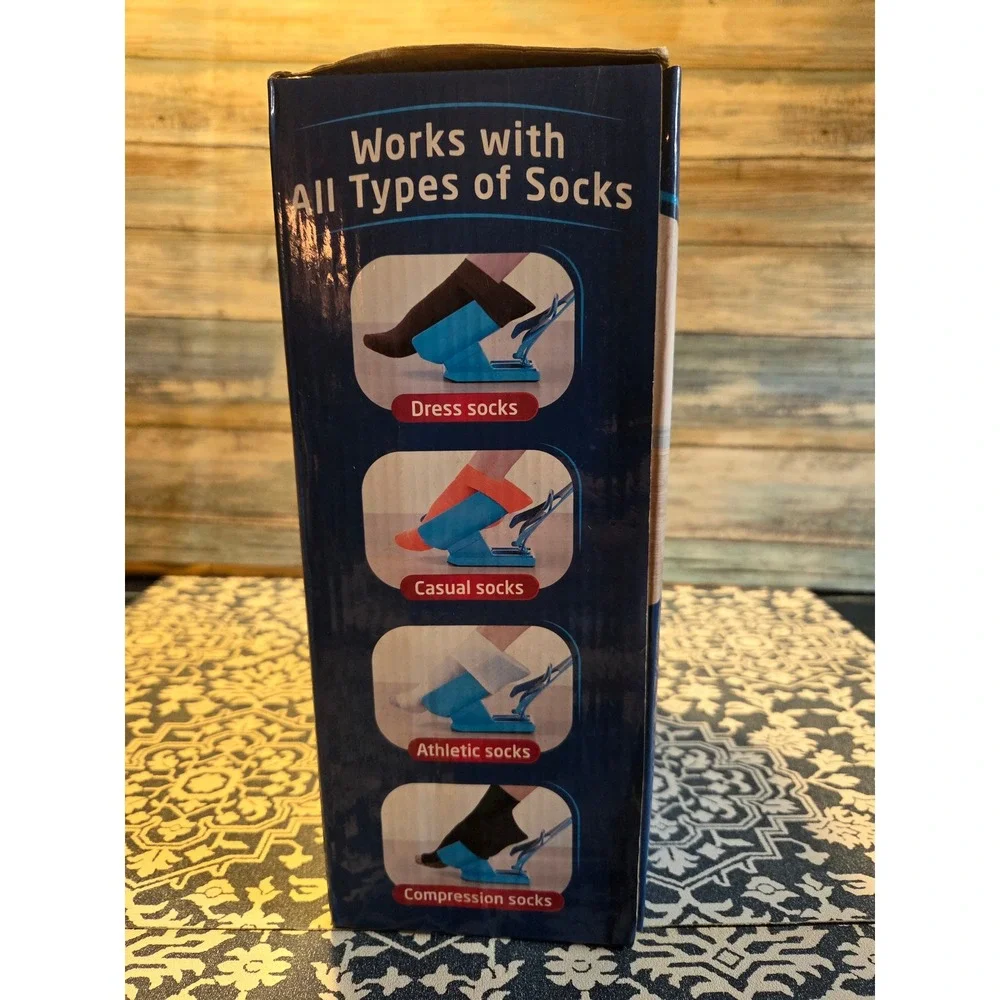 😎Sock Slider Aid Easy On Off Device for Limited Mobility Pregnancy Injuries